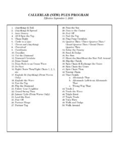 New Plus Program List 2026-09-01